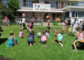 Der Sommerfesttanz brachte jubelnden Applaus.